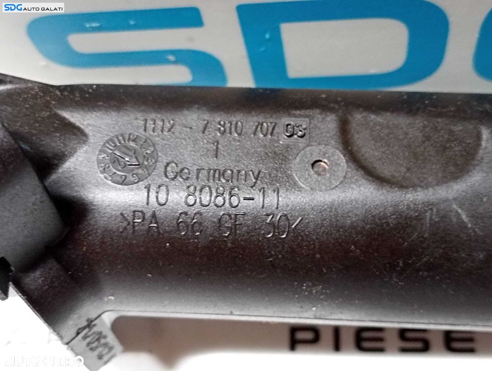 Conducta Tub Tubulatura Termostat Apa Motor BMW Seria 5 F10 F11 2010 - 2017 Cod 781070703 1112-781070703 [M4804] - 2