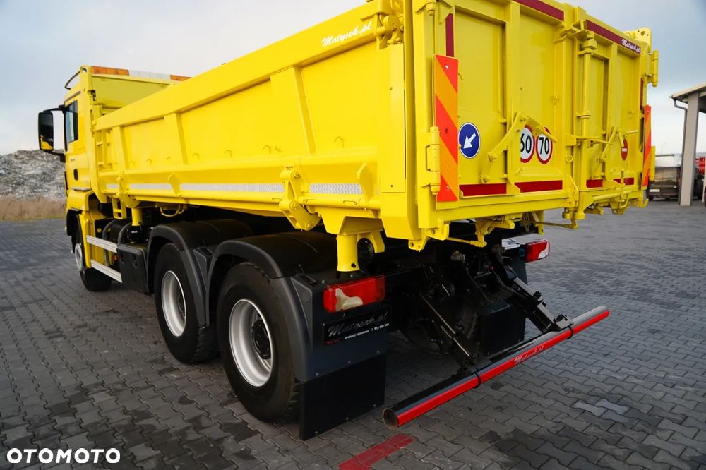 MAN TGS 26.440 / 6X4 / 2 STRONNA WYWROTKA / HYDROBURTA / AUTOMAT / KABINA SYPIALNA - 15