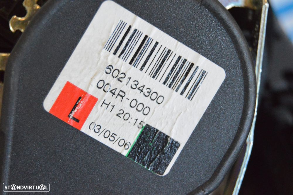 CINTO CINTOS SEGURANÇA ENCAIXE PRE TENSOR PRETENSOR 602134300 602134500 8P0857739 8P0857739B AUDI A3 8P 8PA SPORTBACK 2.0 TDI 170CV BMN - 6
