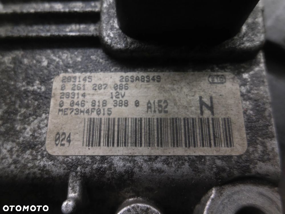 FIAT STILO 1.2 KOMPUTER STEROWNIK SILNIKA 0261207086 POSIADAM 3 SZT - 4