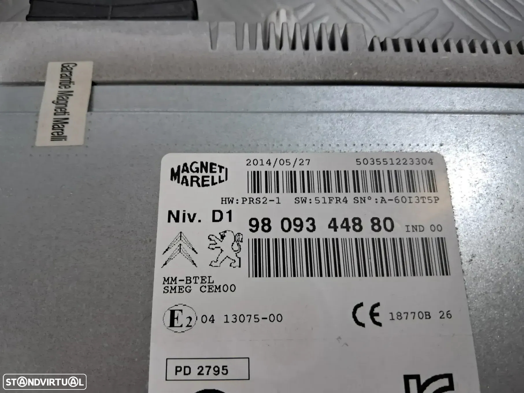 Radio  Citroen C4 Grand Picasso II 9809844880 - 2