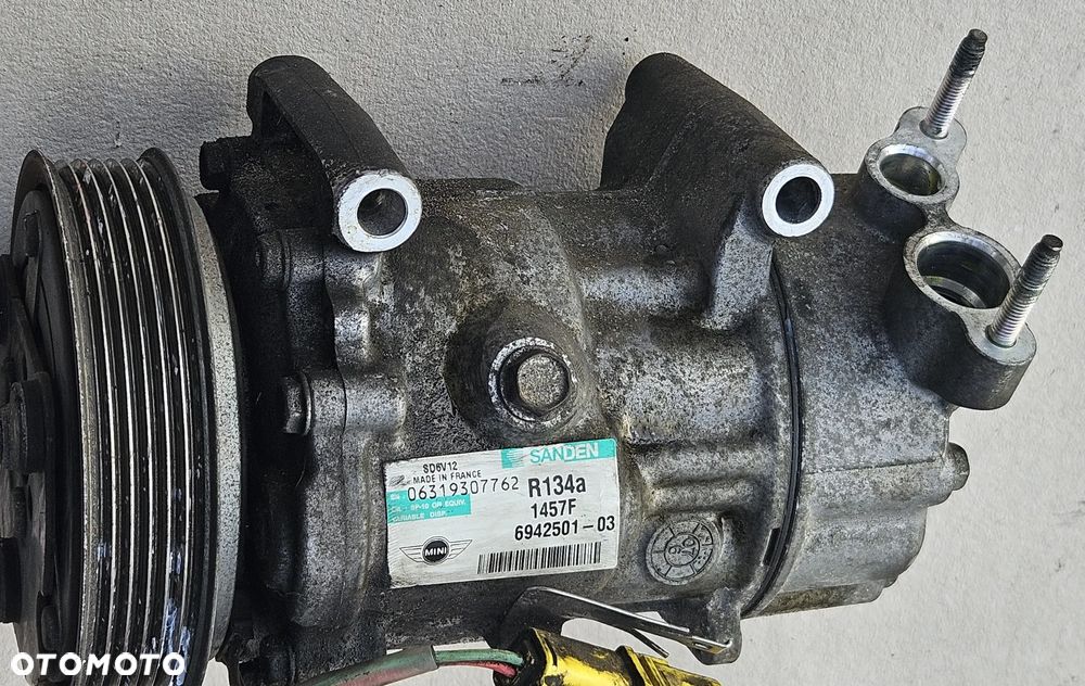 Mini Cooper R55 R56 1.4 1.6 VTi kompresor sprężarka klimatyzacji 6942501-03 - 6