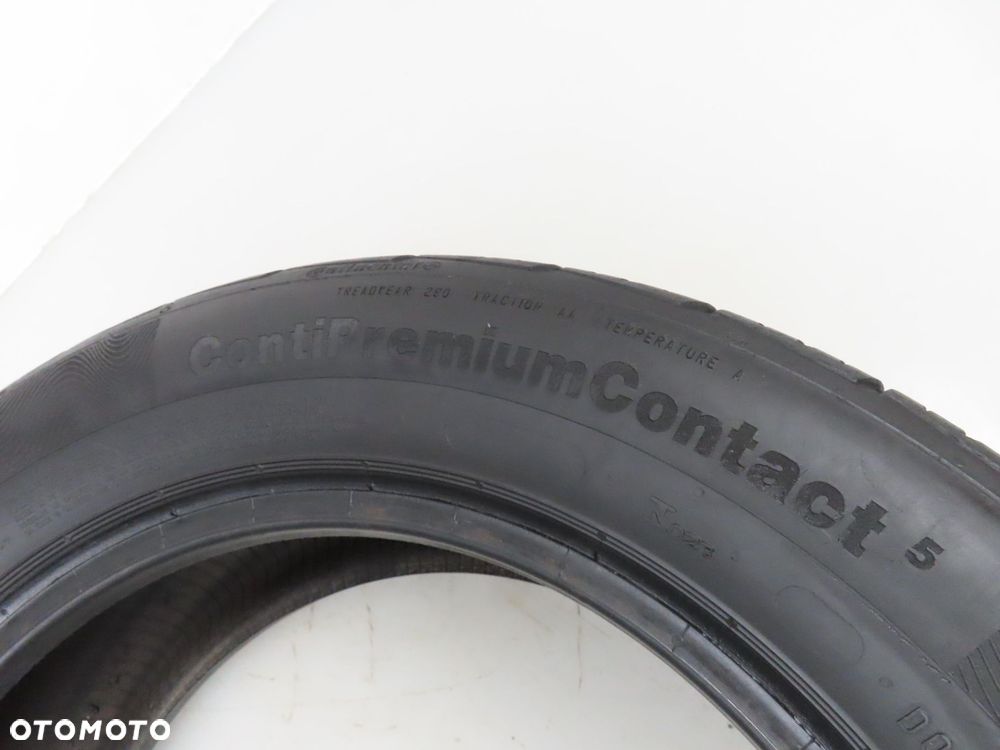 2x 205/55R16 OPONY LETNIE UŻYWANE Continental ContiPremiumContact 5 91V - 2