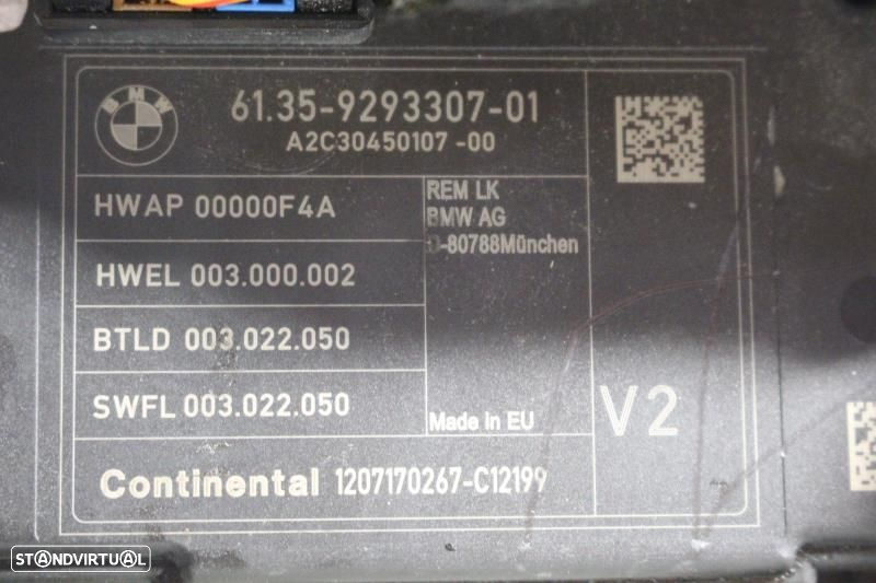 Módulo Eletrónico Bmw 3 (F30, F80)  9293307 / 9 293 307 / A2c304501070 - 2