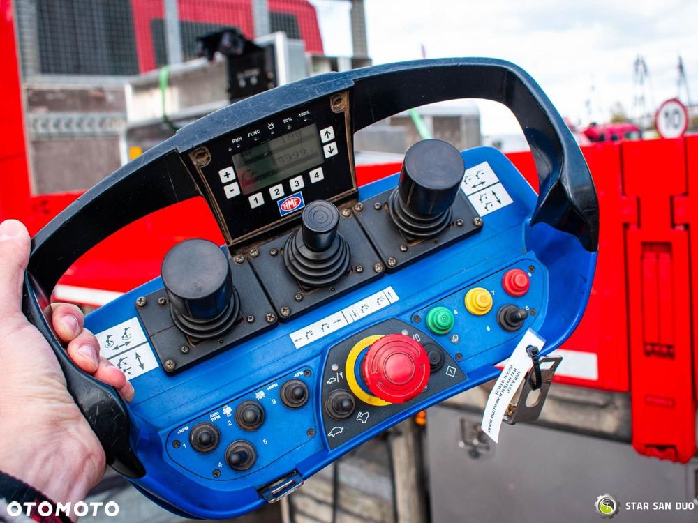 Iveco STRALIS 460 6x4 HMF 4020-K5 Fly Jib Hds Żuraw - 18