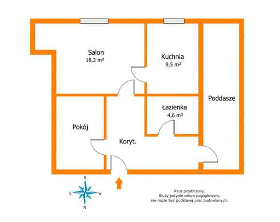 Appartament, 38 m²