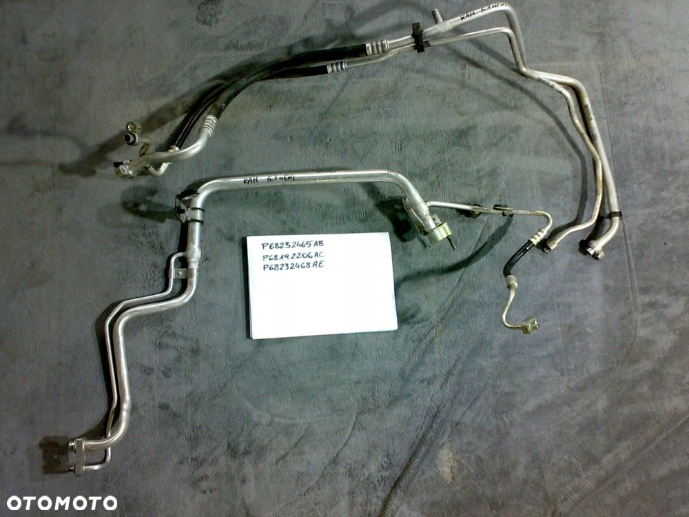 dodge ram 1500 2013-2018 5.7 hemi przewody przewód klimatyzacji kpl. - 1