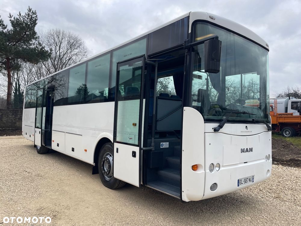 MAN A 51 SCOLER 3 KLIMA WEBASTO STAN BDB WOJSKO - 10