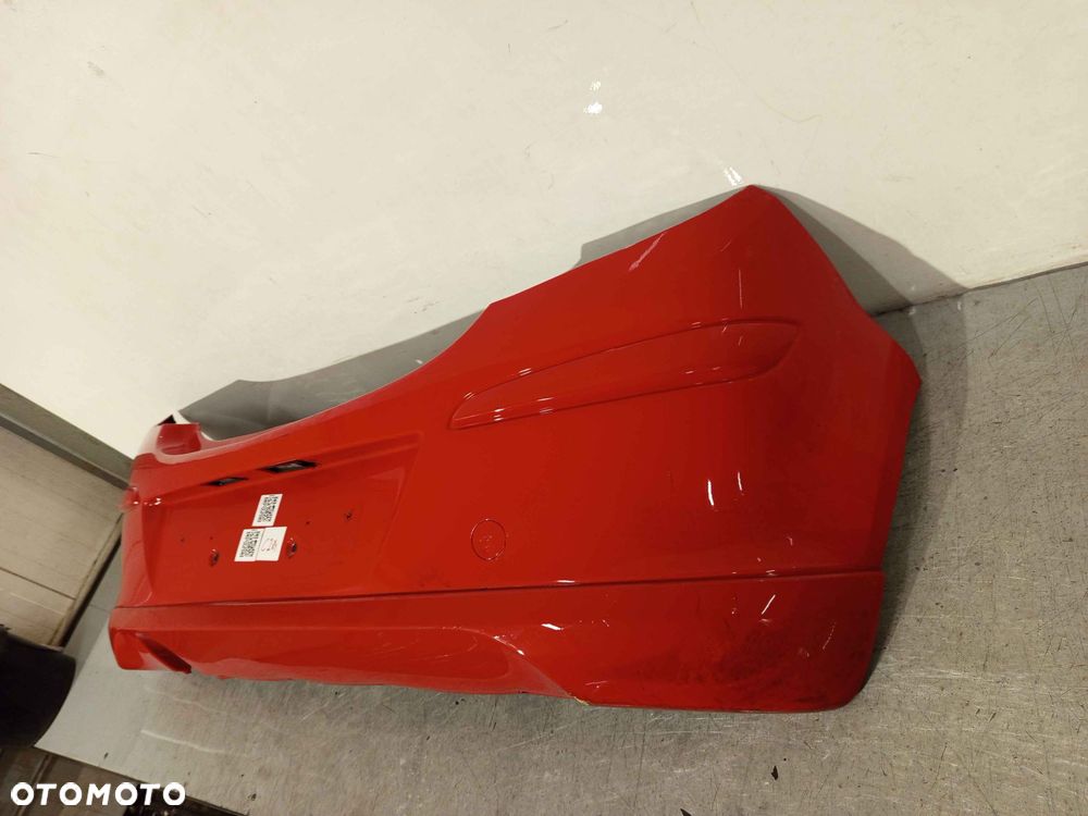 ^ ZDERZAK TYŁ TYLNY OPEL CORSA D Y547 CZERWONY 3D 3 DRZWI HB DOKŁADKA ! - 2