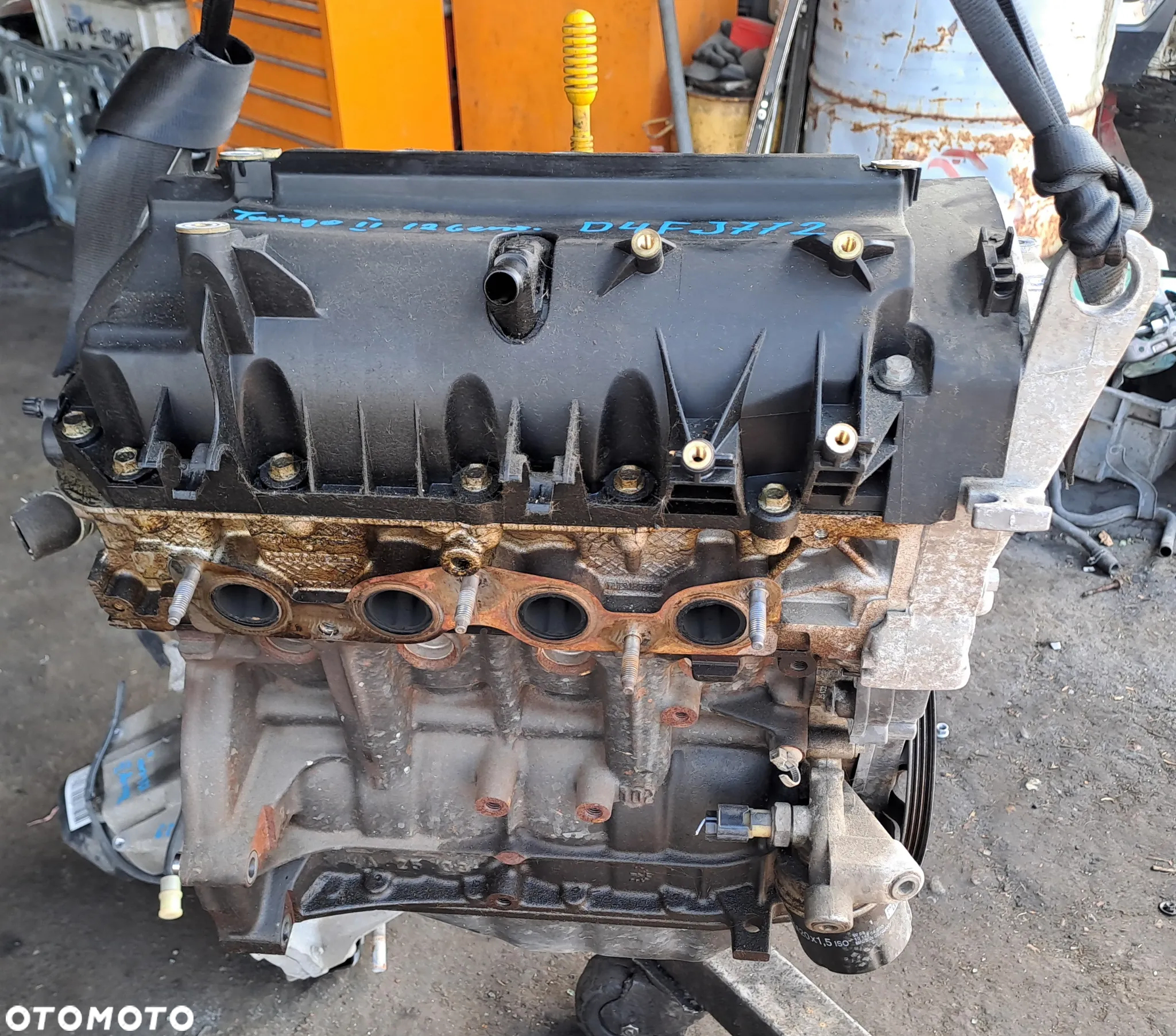 RENAULT TWINGO II 13r 1.2 16V SILNIK D4FJ772 D4F 772 GOŁY - 3