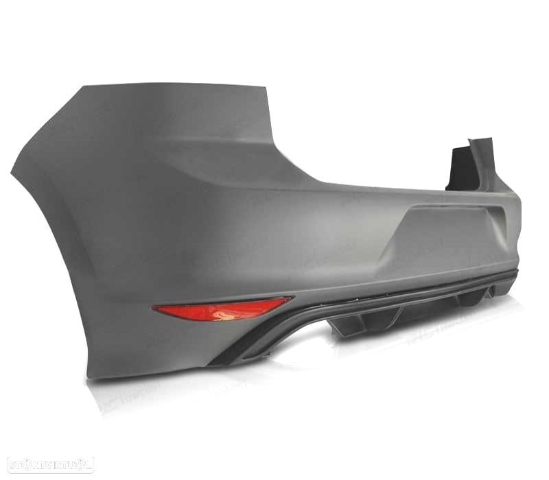PARA-CHOQUES TRASEIRO VOLKSWAGEN VW GOLF 7 12-17 LOOK R20 - 2