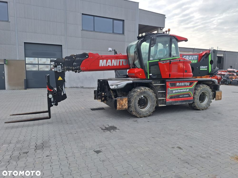 Manitou ładowarka teleskopowa obrotowa MRT 2660 Vision + - 2