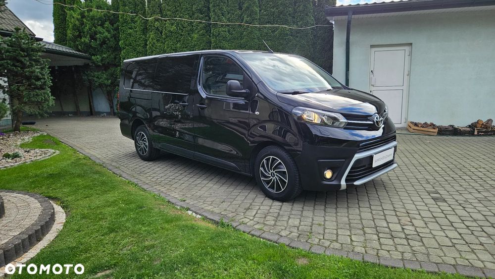 Toyota Proace 2,0D 177KM automat L3 Dłudi 2xDrzwi Nawi Kamera BLIS Klima Parktronik - 4
