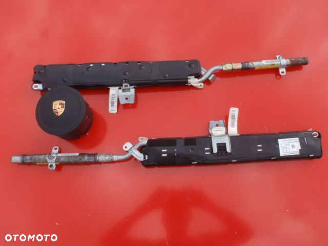 PORSCHE CARRERA 911 991 992 996 997 DESKA KONSOLA KOKPIT PULPIT PÓŁKA PARAPET PODUSZKI PODUSZKA KURTYNA FOTELA W FOTEL  DASHBOARD SEATBELTS AIRBAG KIEROWCY PASAŻERA KOLAN KOLANOWE KOLANO PASY PAS KAPOTAŻ naprawa regeneracja SZARA !!!!!! - 27