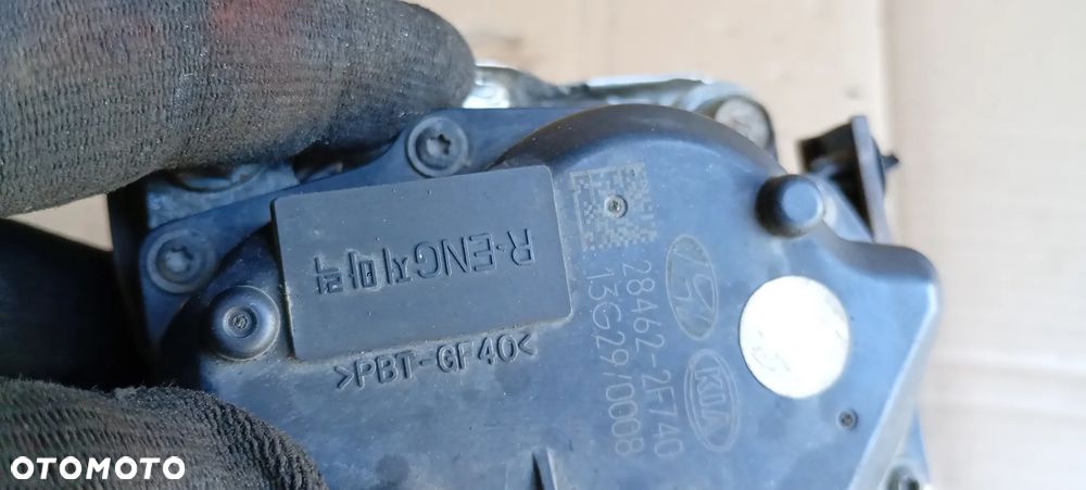 Przepustnica tłumika wydechu Hyundai ix35 28462-2F740 - 8