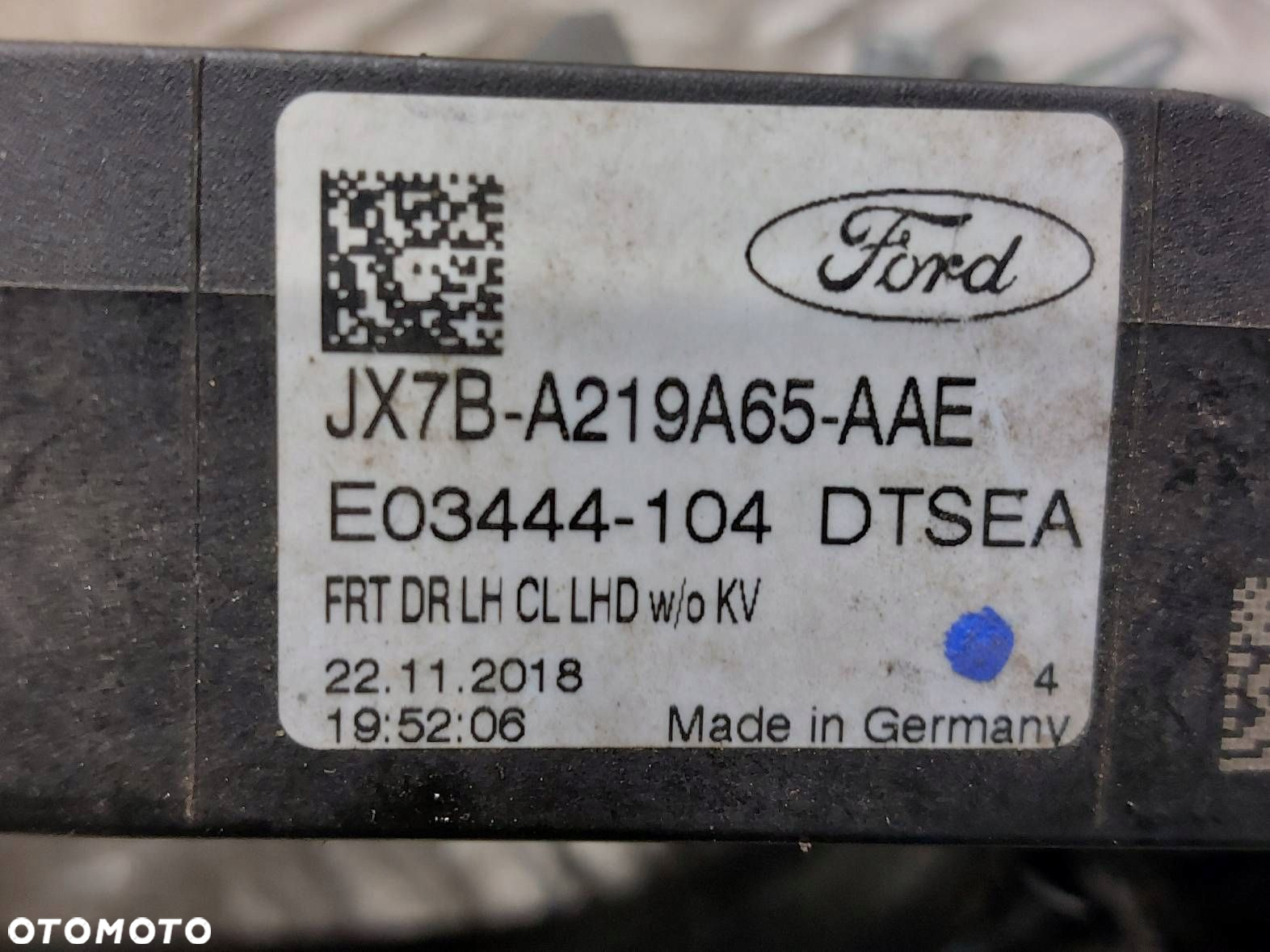 ZAMEK DRZWI LEWY PRZÓD  KLAMKA FORD FOCUS MK4 JX7B-A219A65-AAE - 5