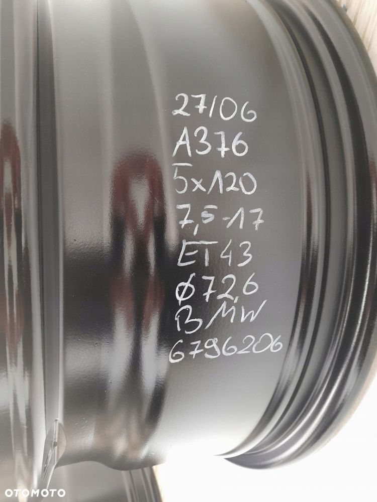 Felgi aluminiowe BMW OE 6796206 7.5" x 17" 5x120 ET43 - 6