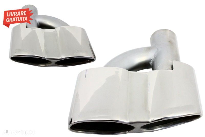 Tobe Ornamente sistemul de evacuare Mercedes S-class W221 (2005-2013) S65 S63 Desi- livrare gratuita - 2