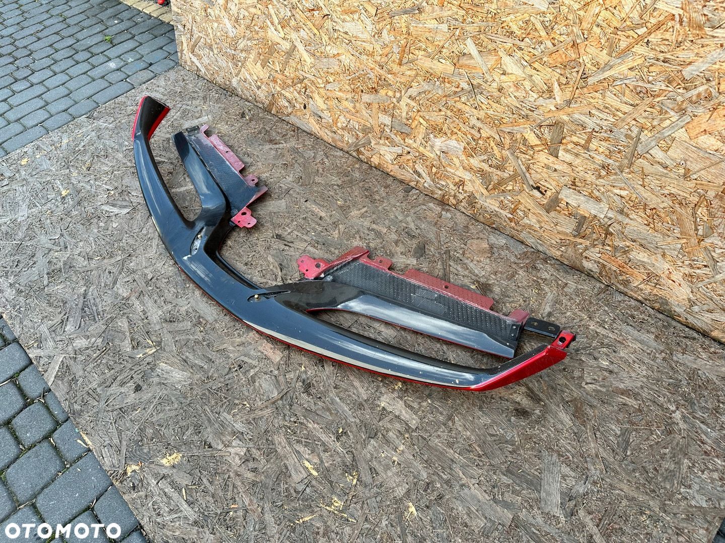 Ferrari 488 GTB spoiler zderzaka przedni Carbon - 1