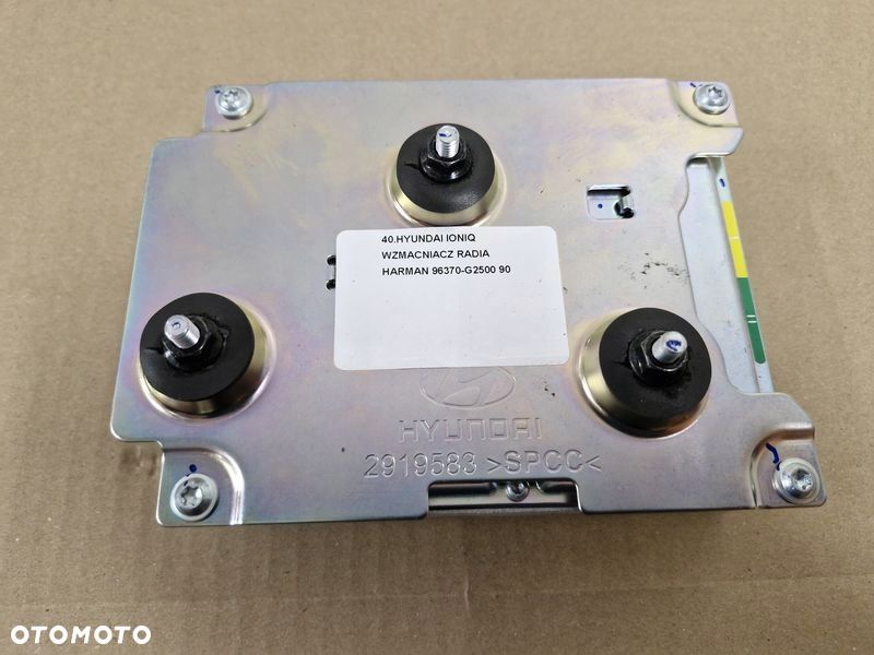 HYUNDAI IONIQ IV 4 WZMACNIACZ RADIA HARMAN 96370-G2500 - 6