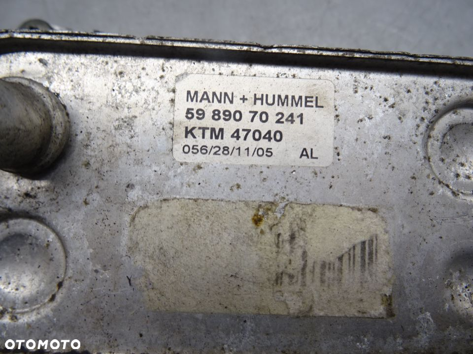 OPEL ZAFIRA B 1.9CDTI 05-08 OBUDOWA FILTRA CHŁODNICZKA OLEJU - 4