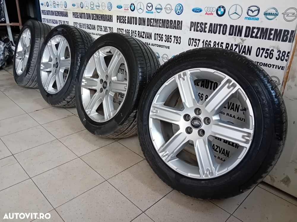 Jante Aluminiu R19 Range Rover Evoque Discovery Sport 235/55R19 Anvelope Michelin Bune DOT0923 M+S - 3