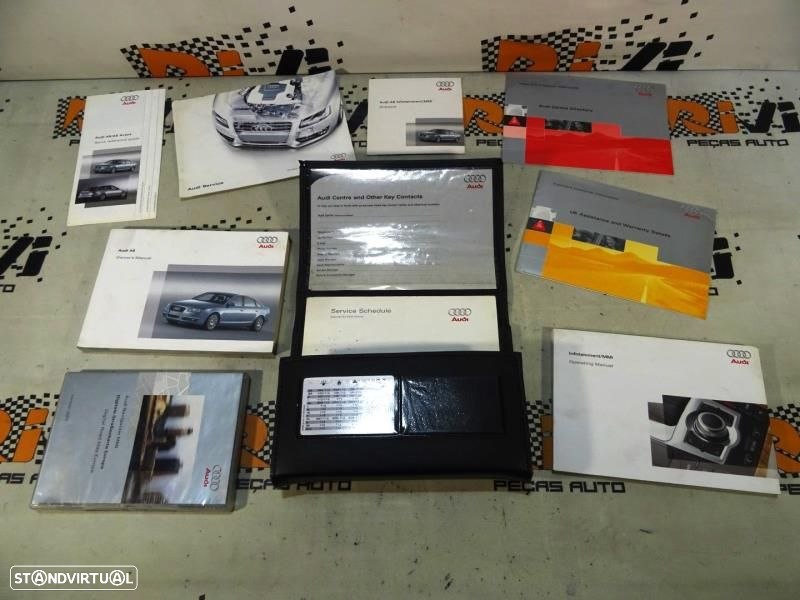 Manual De Utilizador Audi A6 (4F2, C6)  Livros / Manuais Do Utilizador - 4