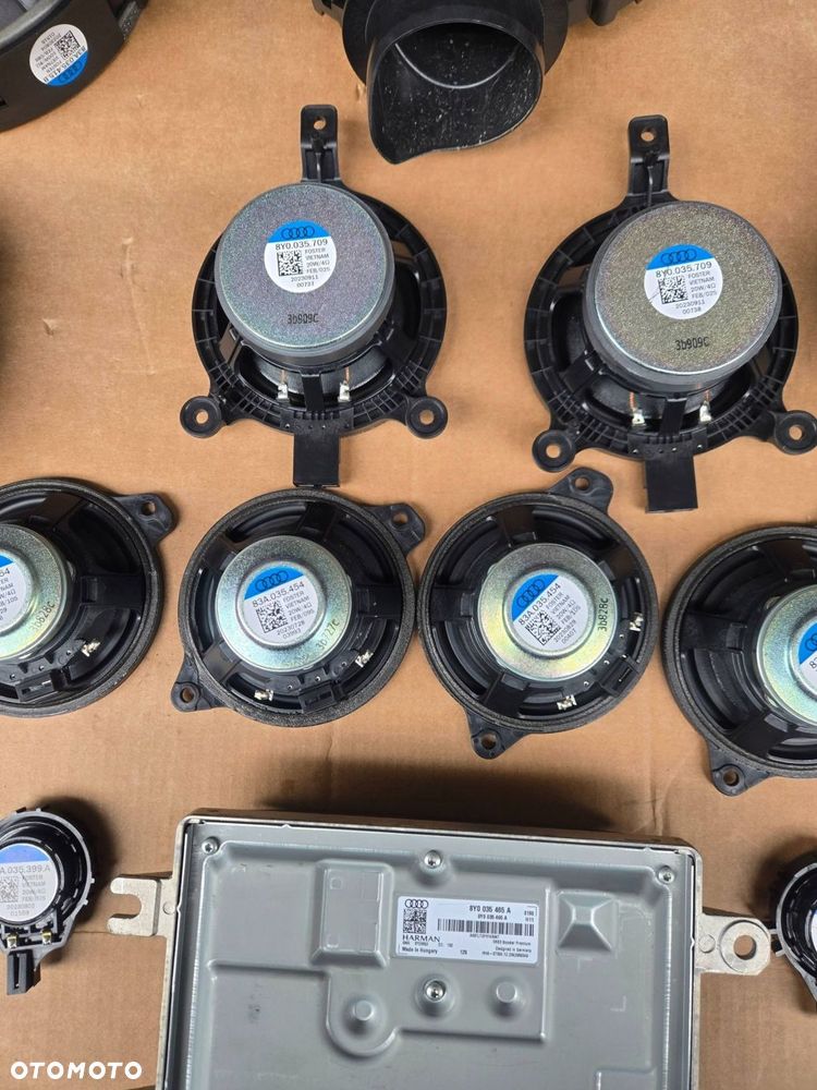 audi rs3 a3 8y sportback zestaw nagłośnienia bang&olufsen komplet - 4