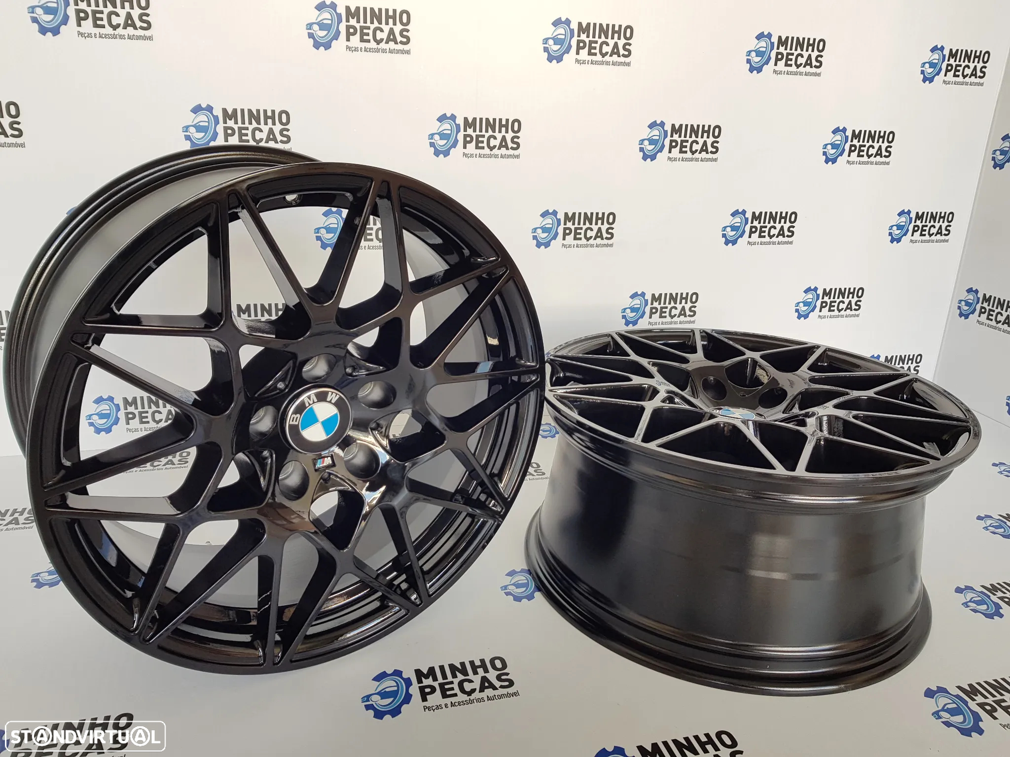 Jantes BMW (M4) GTS em 18 Preto Brilho - 5