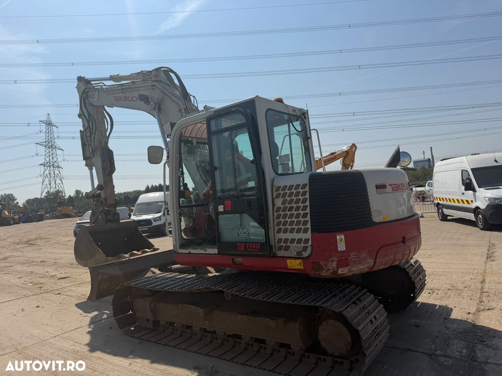Takeuchi TB1140 Mini excavator pe șenile - 1
