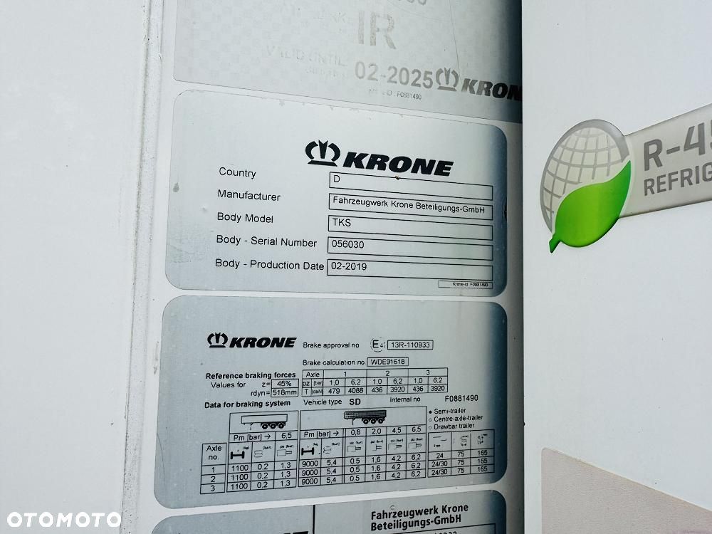 Krone BI-TEMP , Spectrum , MULTITEMP , Thermo King - 35