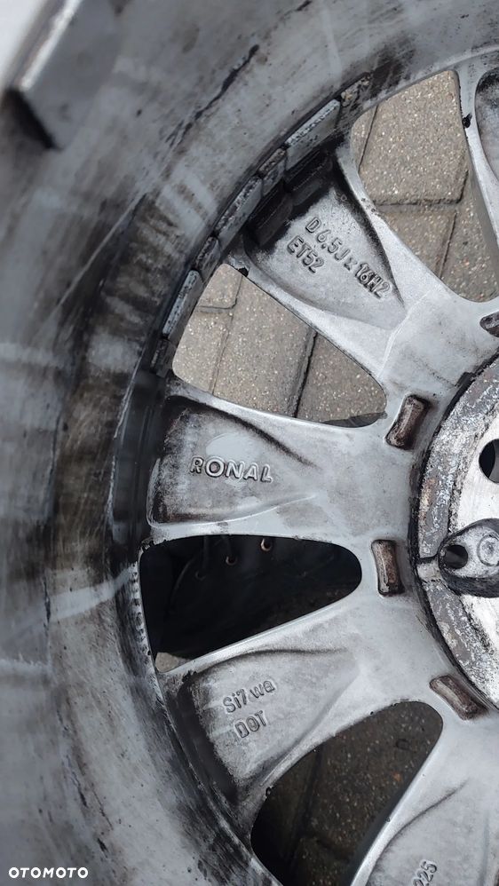 Komplet alu felg z oponami 205/65r16 MERCEDES VITO W447 6,5Jx16 ET52 5x112 a4474010301 - 6