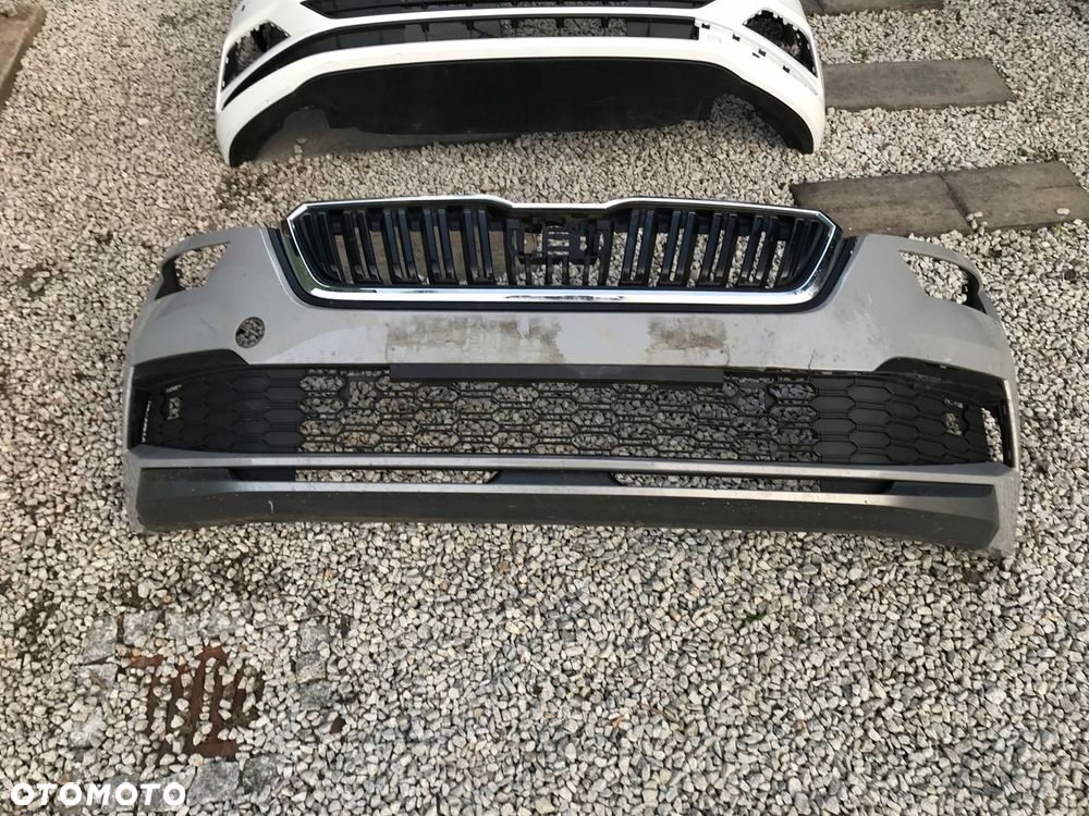 SKODA KAMIQ ZDERZAK PRZÓD PRZEDNI GRILL - 4