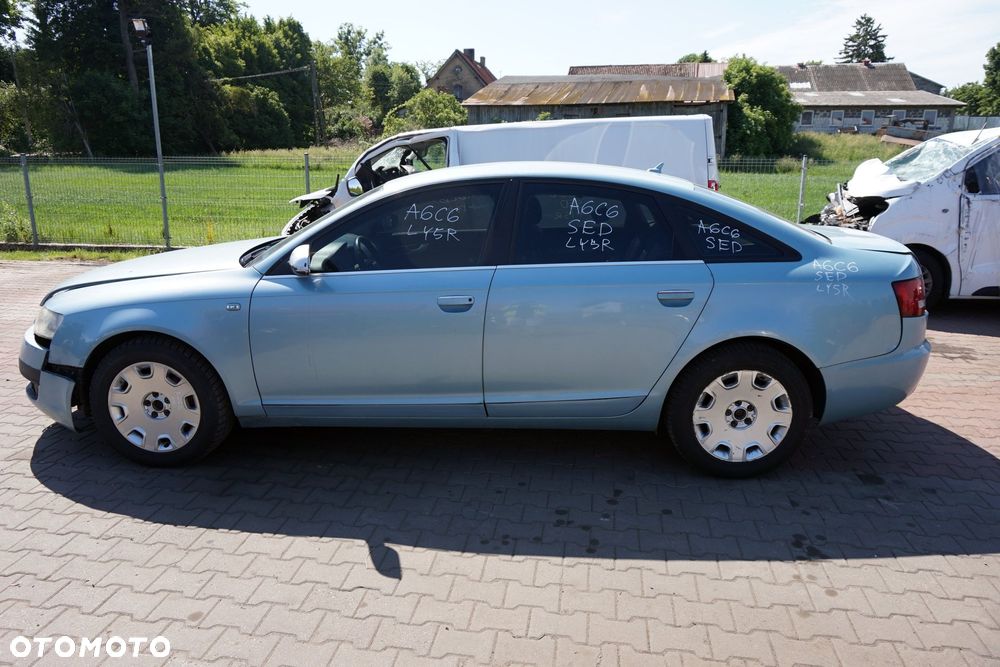 AUDI A6 C6 SEDAN 2004 LY5R 3.0 TDI BMK 225KM GZW NIEBIESKI na części - 2