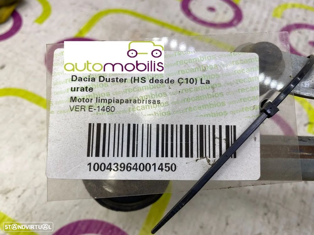 Limpa Vidros DACIA DUSTER (HS_) 1.2i Ref. - 8200619512 - NO. 340032 - 4