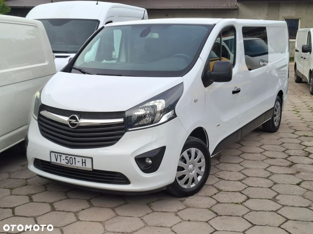 Opel Vivaro 2016 Long dubel kabina brygadówka klima Faktura VAT 23% - 5
