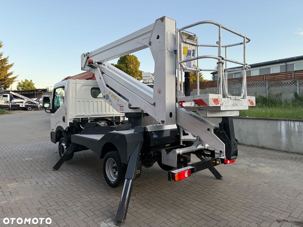 Nissan Podnośnik Koszowy Zwyżka Palfinger P200 20 metrów 10 w Bok UDT! Jak Wumag Ruthmann multitel Gsr - 7