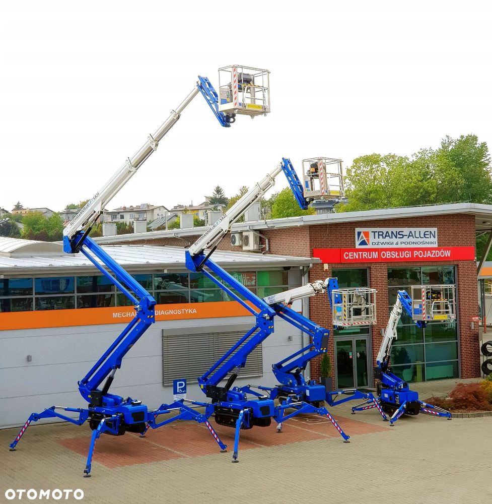 Ruthmann Bluelift SA22 Podnośnik gąsienicowy 22m Pająk na gąsienicach 22m Podnośnik terenowy gąsienice Zwyżka 4x4 Od Wyłącznego Dealera w Polsce - 8