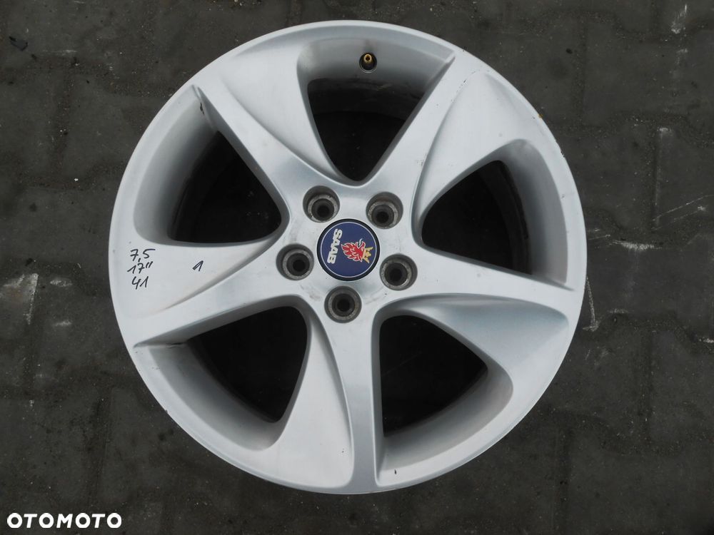 SAAB  FELGA ALUMINIOWA 17 7.5 5X110 ET41 - 1