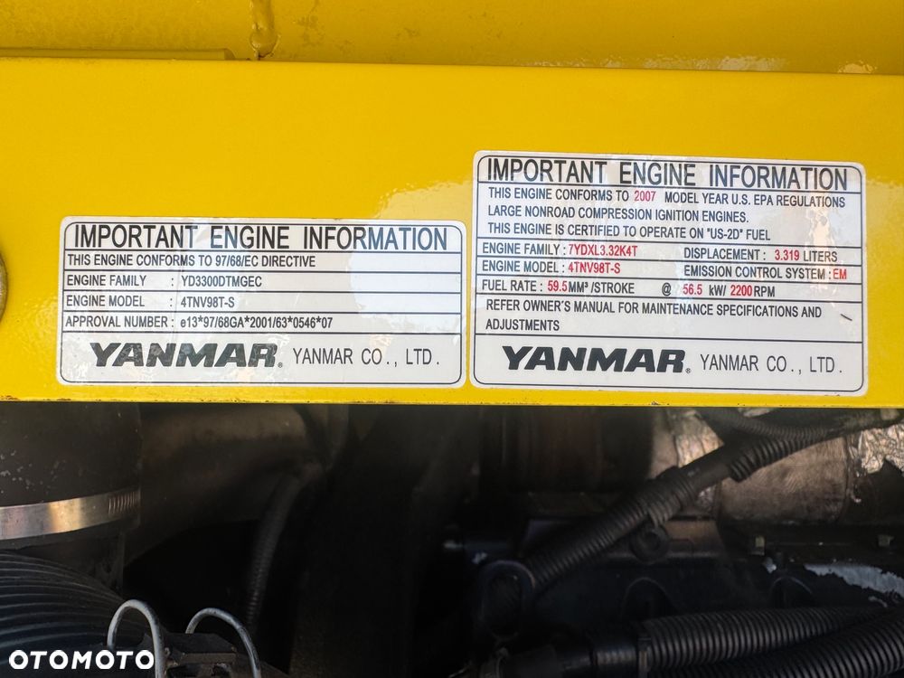 Yanmar SV100 - 15