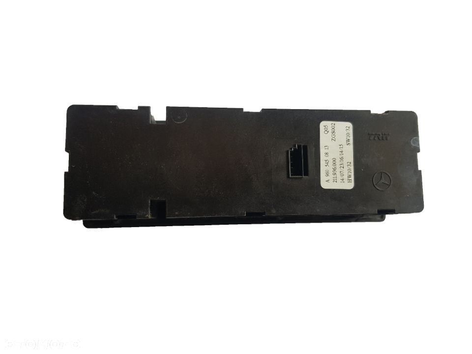 PANEL STEROWANIA PRZEŁACZNIK SZYB DRZWI MERCEDES ACTROS MP4 ATEGO 3 EURO 5 E6 A9605450813 * - 2