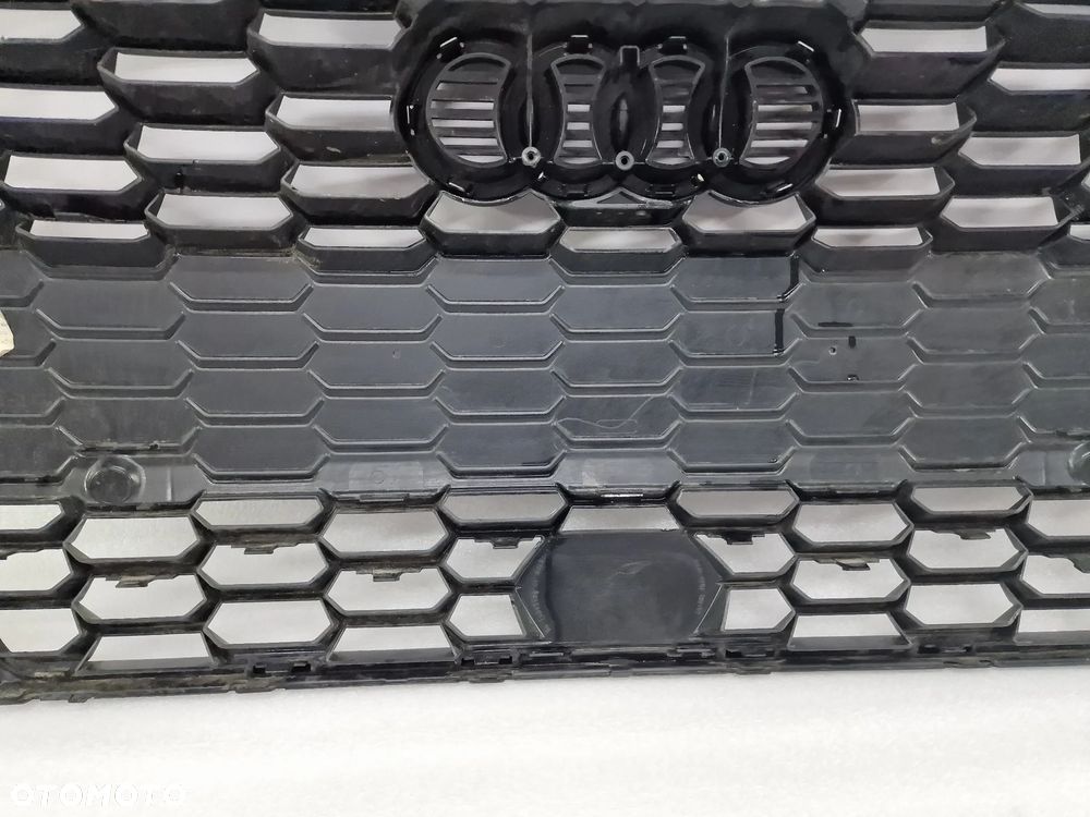 AUDI A3 8Y0 S-LINE 20- ATRAPA / GRILL PRZEDNI PRZÓD BEZ PDC , CZARNY MATOWY Z CZARNĄ RAMKĄ , NR 8Y0853651B , NR AUKCJI GL369 - 15