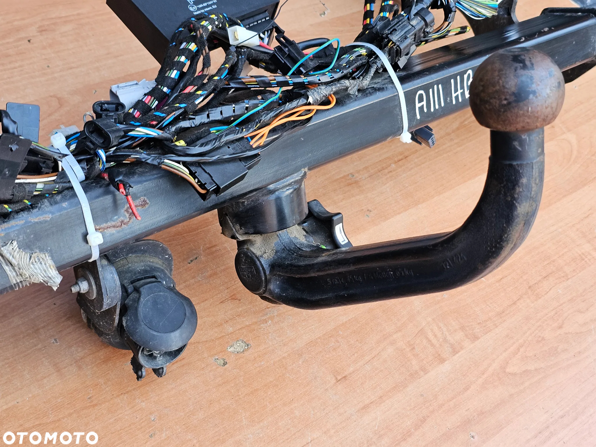 HAK HOLOWNICZY WIĄZKA ODPINANY GNIAZDO 13/7 PIN MODUŁ OPEL ASTRA H HATCHBACK - 6