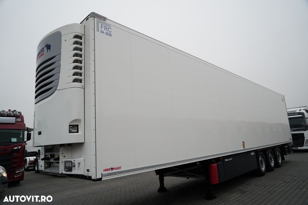 Schmitz Cargobull / REFRIGERAT / UNITATE SCHMITZ TKM / 2x AXE DE RIDICARE / COȘ PENTRU PALEȚI / 2023 / - 2