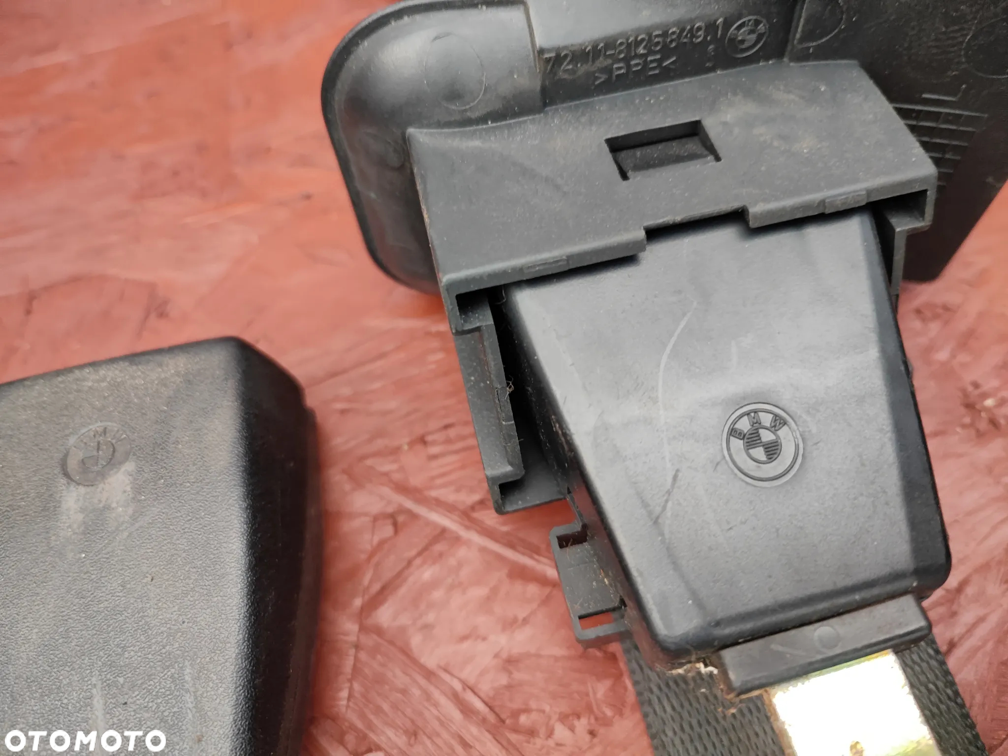 BMW E38 ORYGINALNY KOMPLET PASÓW BEZPIECZEŃSTWA O NR. 8 217 390 / 8 198 571 / 8 174 352 OEM - 11
