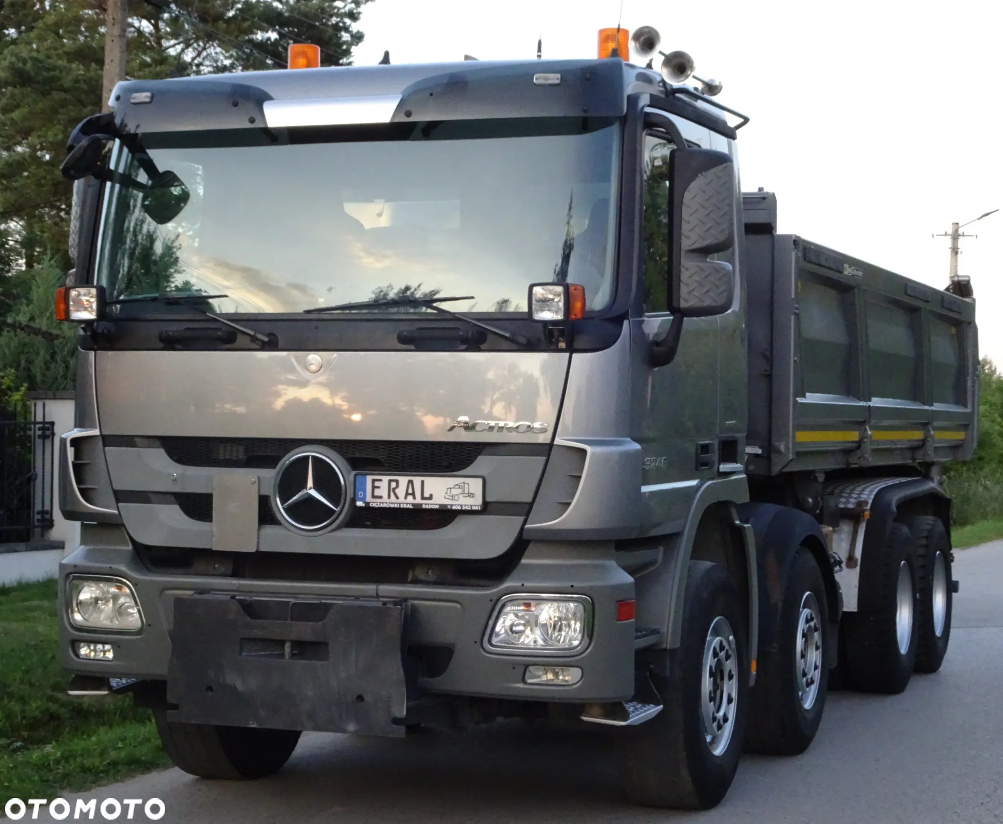 Mercedes-Benz Actros 3246 Kipper Meiller wywrotka hydroburta bortmatic - 2