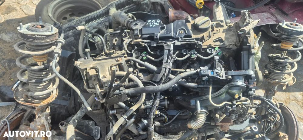 Set 4 injectoare Ford Fiesta 2011 1.4 TDCi diesel E5 Euro 5 injectie BOSCH - 6