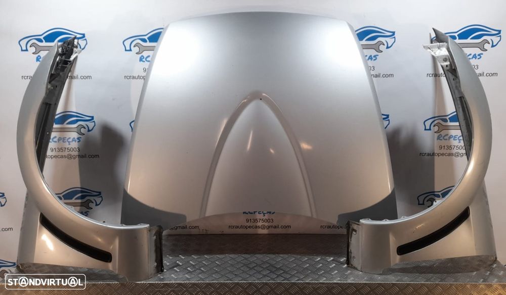 FRENTE COMPLETA MAZDA RX-8 RX8 RX 8 SE FE CAPOT PARACHOQUES GUARDALAMAS OTICAS RADIADOR VENTILADOR FRENTE FIBRA REFORÇO - 11