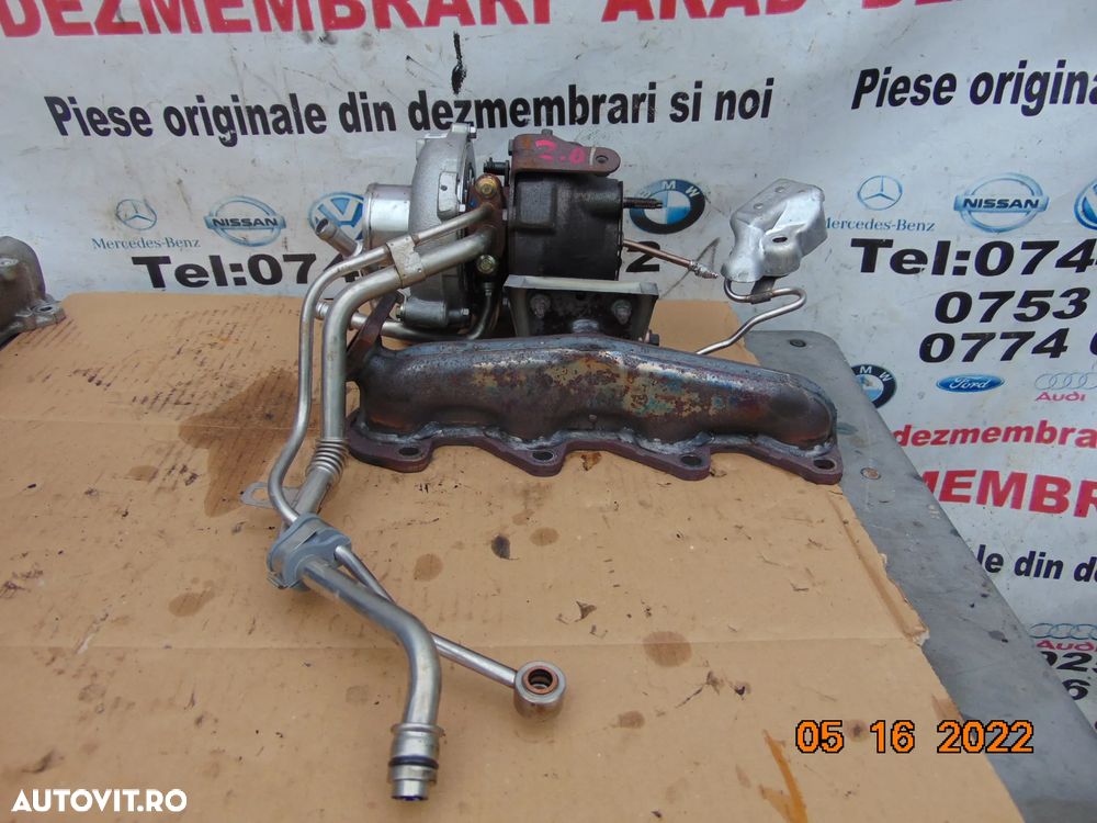 Turbina Renault Laguna 3 2.0dci nissan x trail qashqai koleos m9r 21.000km - 1
