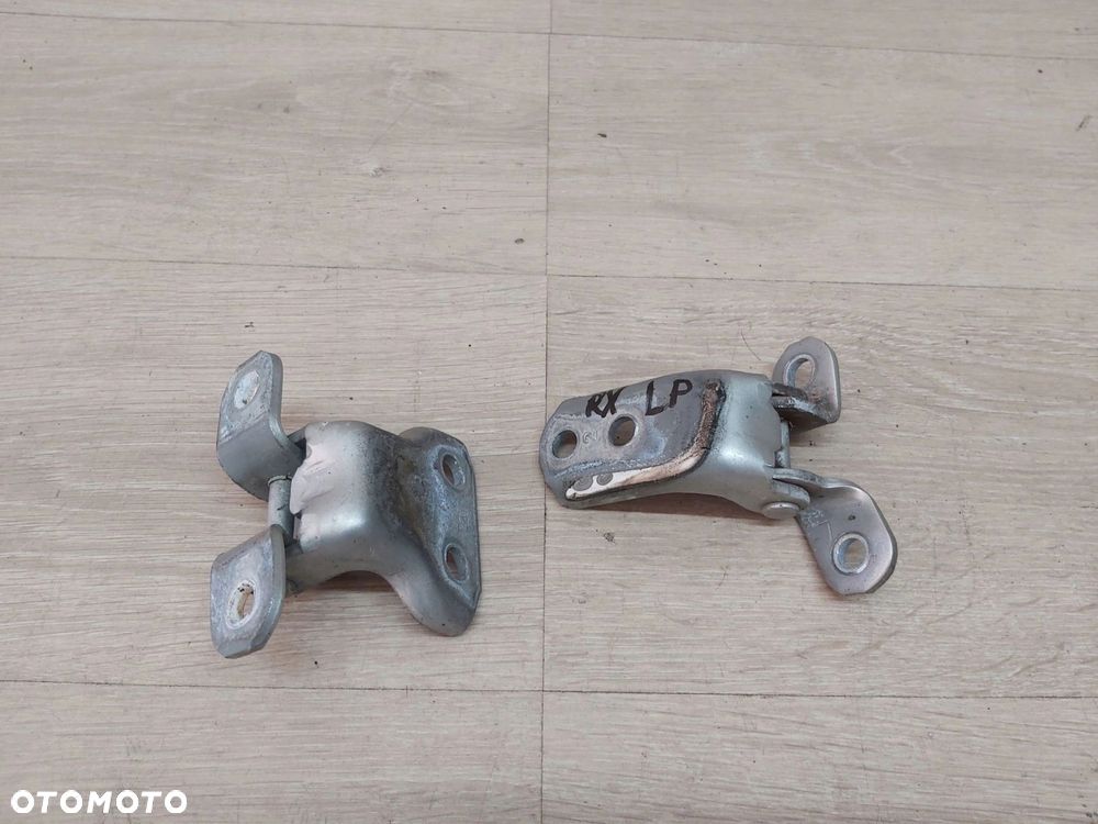 LEXUS RX II 300 350 400h zawias zawiasy drzwi lewy przód komplet - 12